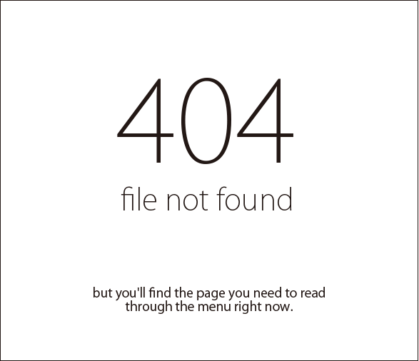 404 file not found